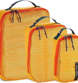 Eagle Creek Pack-it Reveal Cube Set, Sahara Yellow - Set XS/S/M
